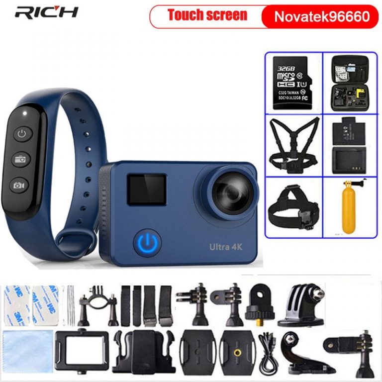 Action Camera Ultra HD 4K/30fps 1080p/60fps NT96660 Wifi 12MP Helmet Video Recording Camera Waterproof Sports Camera