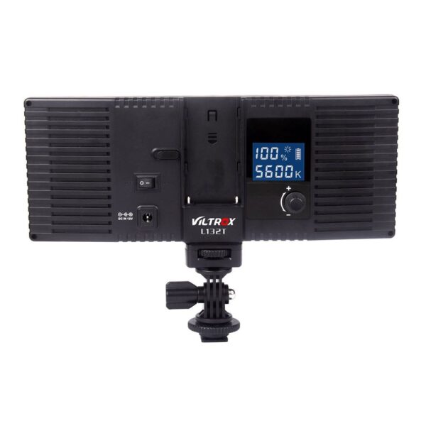Viltrox L132T LED Video Light Ultra Thin LCD Bi-Color & Dimmable DSLR Studio LED Light Lamp Panel for Camera Photography 3 LED Video Light - Professional Lighting Made Easy