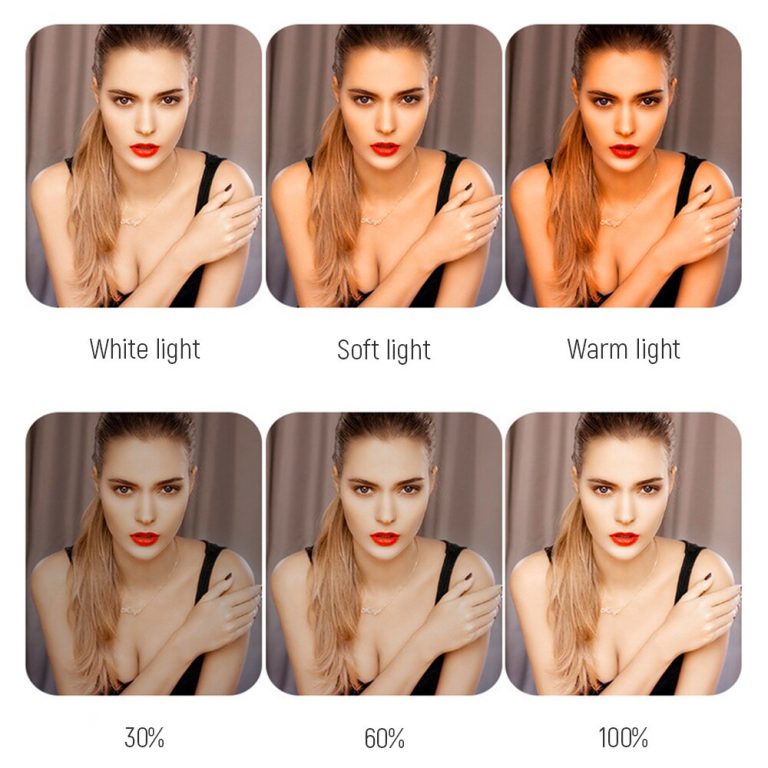 LED Selfie Ring Light with Tripod for Phone Makeup