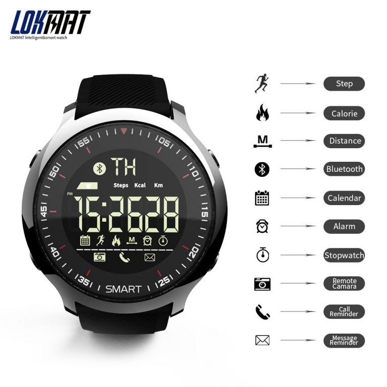 Bluetooth Outdoor swimming men smartwatch for ios Android
