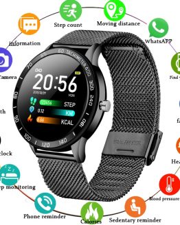 OLED Color Screen Heart Rate Blood Pressure Smartwatch