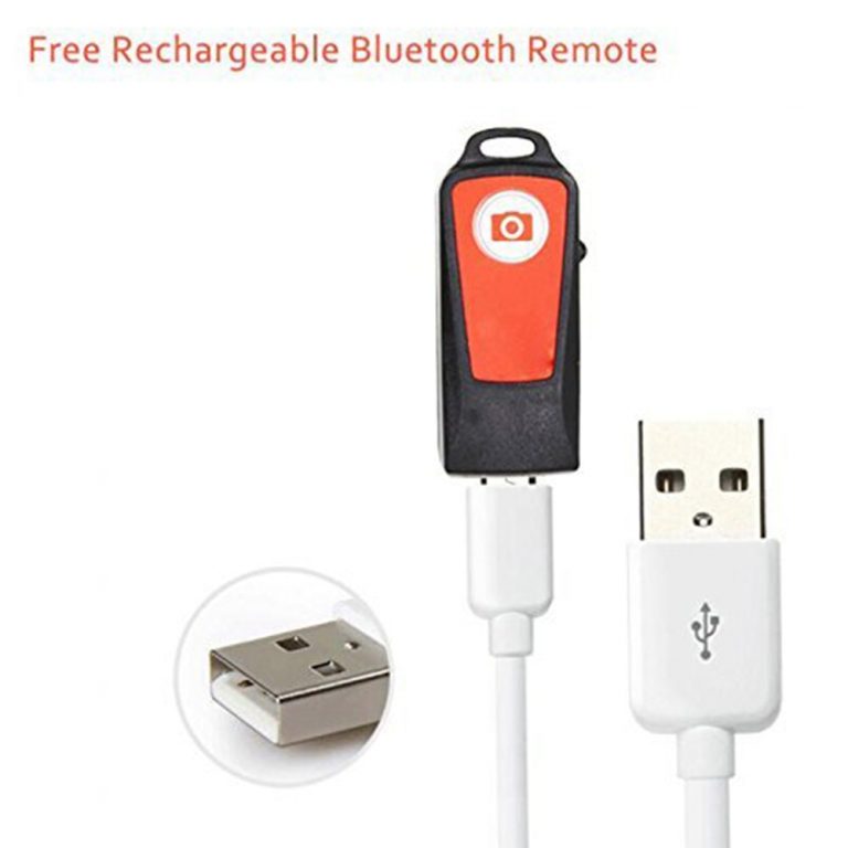 Monopod Tripod wireless Bluetooth Remote for iphone X Gopro