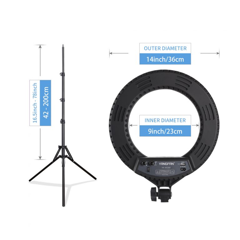 14 inch Ring Light Kit for Tiktok,Cirlce Light with Tripod Stand