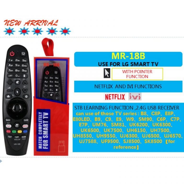 MR-18B Universal Smart Magic Remote Control For LG TV AN-MR18BA 43UJ6500 49UJ6500 49UJ6500 65SJ850A 65SJ9500 70UJ6570 75SJ8570
