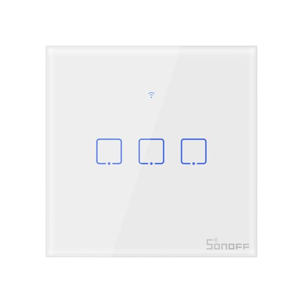 SONOFF T0 EU TX-Series 1/2/3 Gang WiFi Smart Switch WiFi Wall Smart