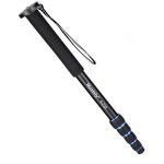 Camera Unipod Monopod Flip Lock w/3 Legs Base Tripod Stand