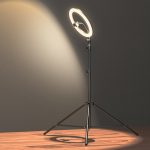 Tripod Portable Fill Light Ring Universal Clip for Tiktok Live Streaming 