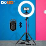 Shine Bright: LED Ring Light with Tripod for Perfect Selfies & Videos