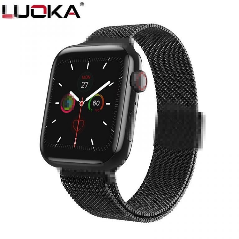 W88 Smartwatch with heart rate monitor, ECG functionality, and music playback – perfect for fitness tracking and health monitoring.