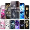 Xiaomi Redmi S2 Y2 3 S Flip Case Wallet Leather Cute Cat Flower