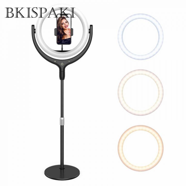 Dimmable LED Selfie Ring Light Camera Phone Photography Tiktok