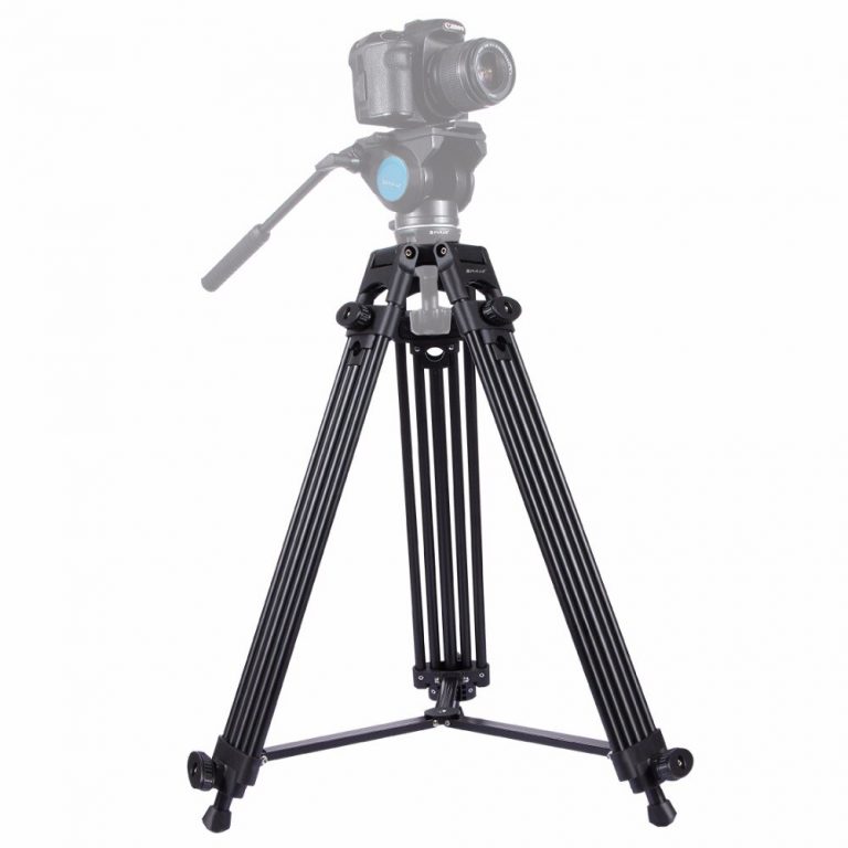 New Professional Video Camera Camcorder photography Tripod Heavy Duty Aluminium Alloy Tripod for Canon Nikon Sony DSLR Cameras