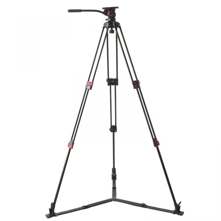 miliboo Portable tripod MTT609A/B Aluminum/Carbon fiber professional video camcorder Tripod VS manfrotto tripod Heavy duty 15KG