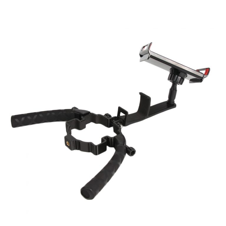 SUNNYLIFE Double Handheld Gimbal Camera Stabilizer Bracket Stand for DJI Mavic 2 Pro Zoom Drone 115-186mm Phone Tablet Accessory 3 Handheld Gimbal Camera Stabilizer Bracket Stand for DJI Mavic 2