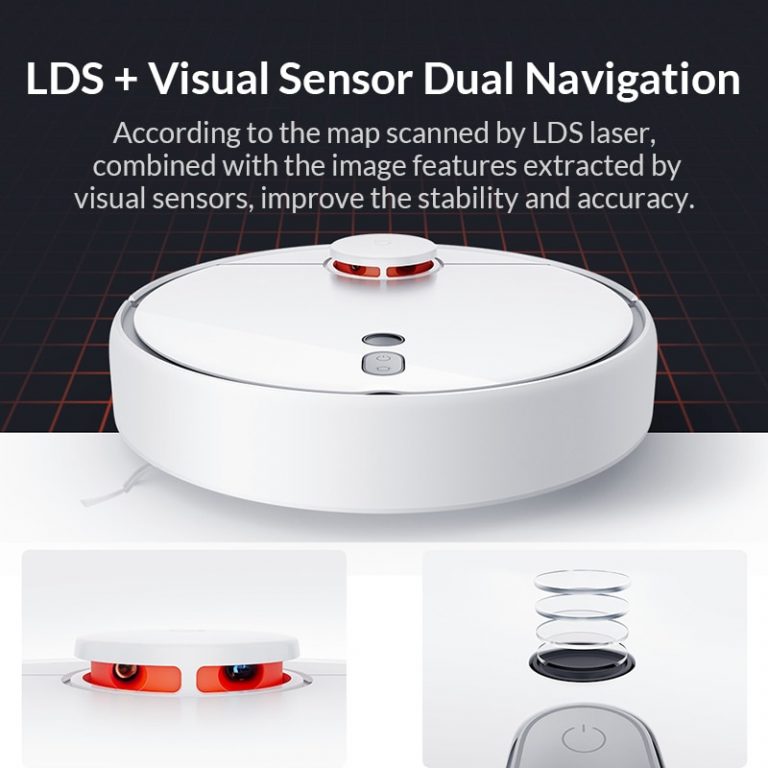 Xiaomi Mi Robot Vacuum Cleaner 1S for Home Automatic Sweeping Charge