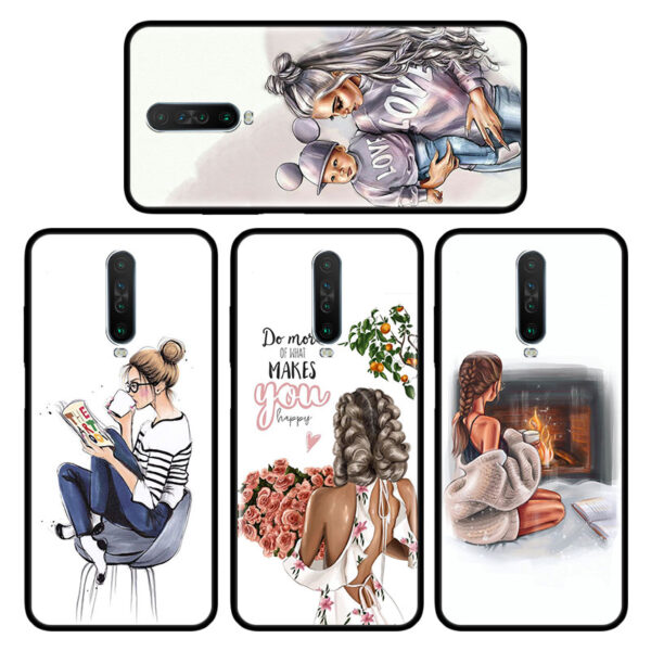 Baby Queen Girl Boss Case For Xiaomi Redmi 8 8A 7 7A 9 K20 6 6A Redmi Note 9S 9 Pro Max 7 8T 8 Pro Silicone Phone Shell Cover 2 Baby Queen Girl Boss Case for Xiaomi Redmi 8, 7, Note 9, 9 Pro Max - Stylish TPU Silicone Cover