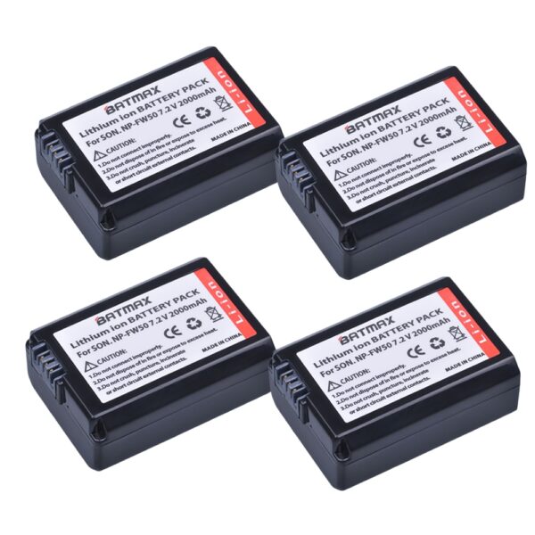 NP-FW50 NP FW50 FW50 Battery+LCD USB Dual Charger for Sony