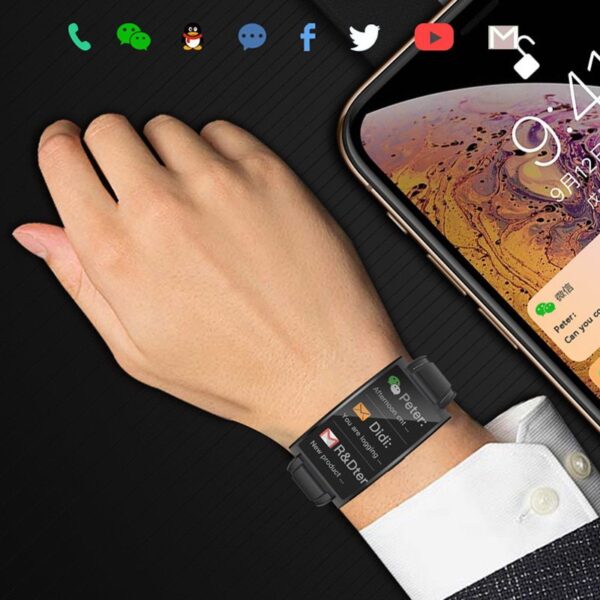 Makibes T20 Curved screen 1.5" Flexible AMOLED Smart watch