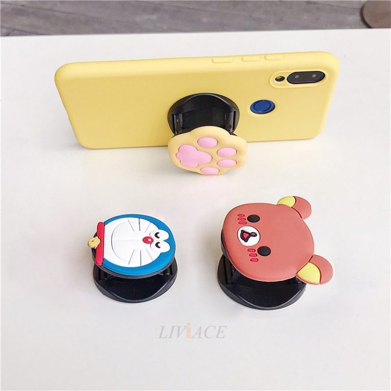 3D cartoon phone holder case for xiaomi redmi note 8