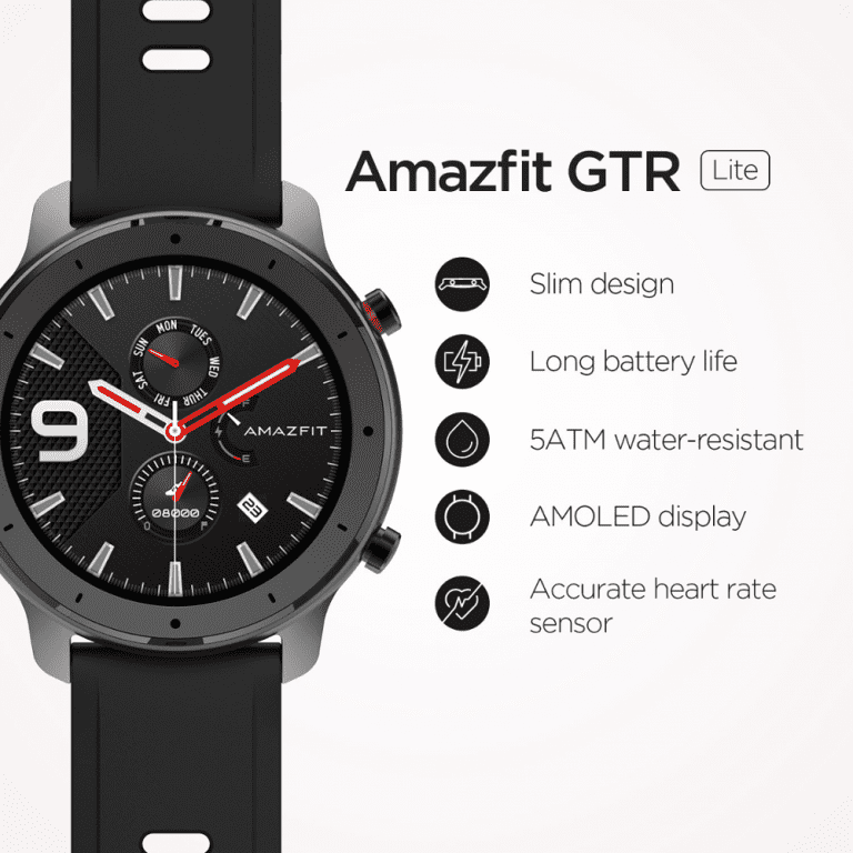 5ATM Silicone Strap Smartwatch 24 Days Battery