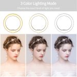 Dimmable LED Selfie Ring Light Photography Ring lamp