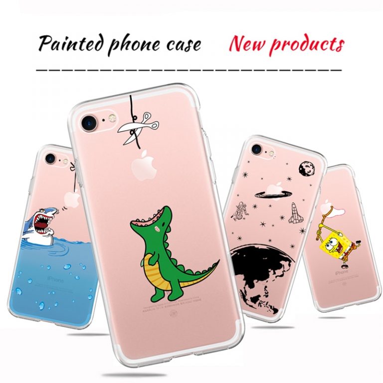 iPhone XS XS Max XR Cute Cat Pattern Soft Silicone