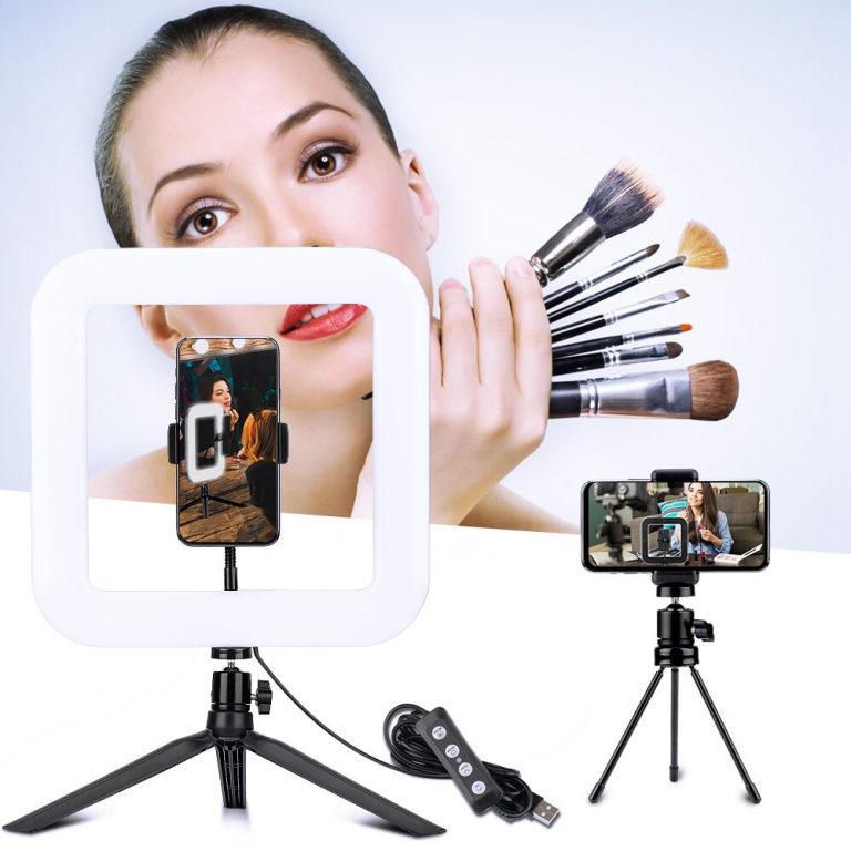 Ringlight Tripod Stand Phone Holder For YouTube Tiktok