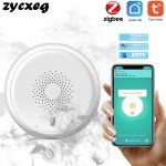 Tuya Zigbee Smart Smoke Sensor Detector Smart Home Security Alarm System Smartlife App Notification