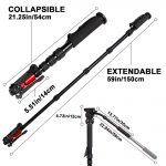 Professional Monopod Video tripod for camera with Tripods Head