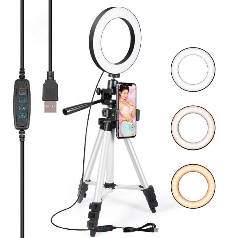 Tripod Holder Lamp Photo Ringlight Photography Lighting