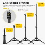 Selfie Ring Lamp for Phone Tripod and Phone Holder for TikTok youtube