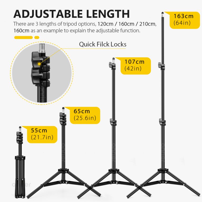 Selfie Ring Lamp for Phone Tripod and Phone Holder for TikTok youtube