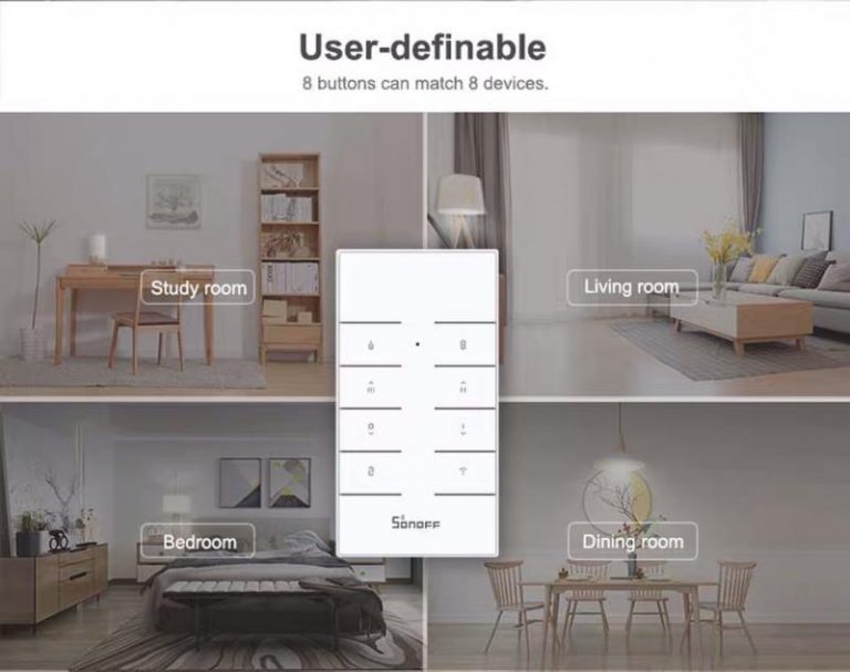 2Pcs SONOFF Remote Controller Smart Home Portable Remote Control