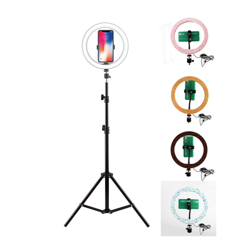 Photo Studio RingLight Live Stream Kit for TikTok YouTube Selfie Vlog Video Photographic Lighting Phone Ring Light with Tripod
