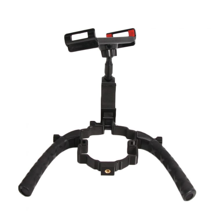 SUNNYLIFE Double Handheld Gimbal Camera Stabilizer Bracket Stand for DJI Mavic 2 Pro Zoom Drone 115-186mm Phone Tablet Accessory 2 Handheld Gimbal Camera Stabilizer Bracket Stand for DJI Mavic 2