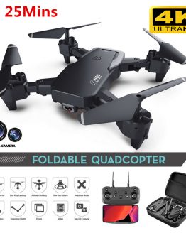 Profession Drone 4K HD Camera WIFI 16MP Dual Camera Follow Me Quadcopter FPV Professional Drone Long Battery Life Toy For Kids