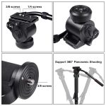 Professional Monopod Video tripod for camera with Tripods Head