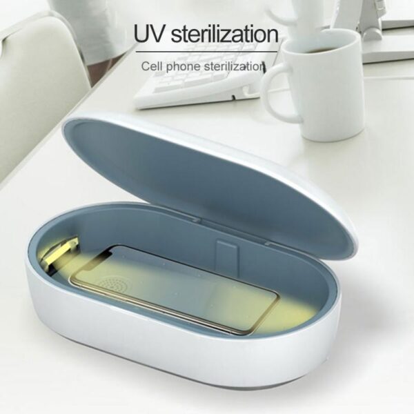 Fashion uv sterilizer box UV ozone mobile phone mask disinfection