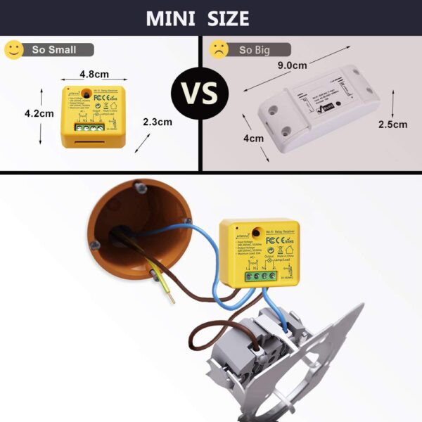 WiFi Switch Socket Relay Module 10A Google Home
