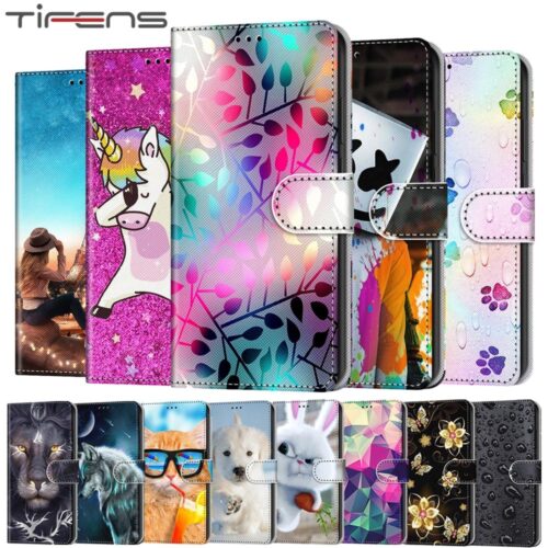 Luxury Leather Flip Wallet Case For Samsung Galaxy J2 Pro J3 J5