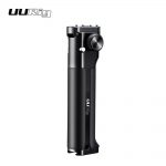 UURig Gimbal Stabilizer Handle Hand Grip Extension Rod Holder with Cold Shoe Mount 1/4 Inch Screw Holes for Zhiyun Weebill-S