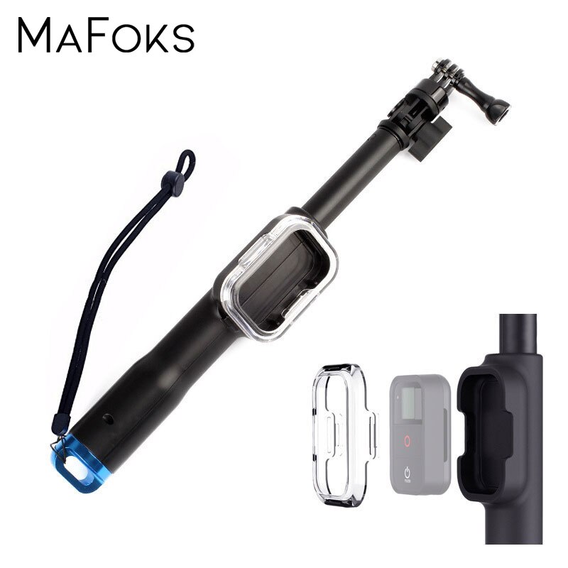 39 Inch Waterproof Selfie Stick for Gopro Hero 8 7 6 5 4 3 Session Camera For Go Pro Monopod Accessories