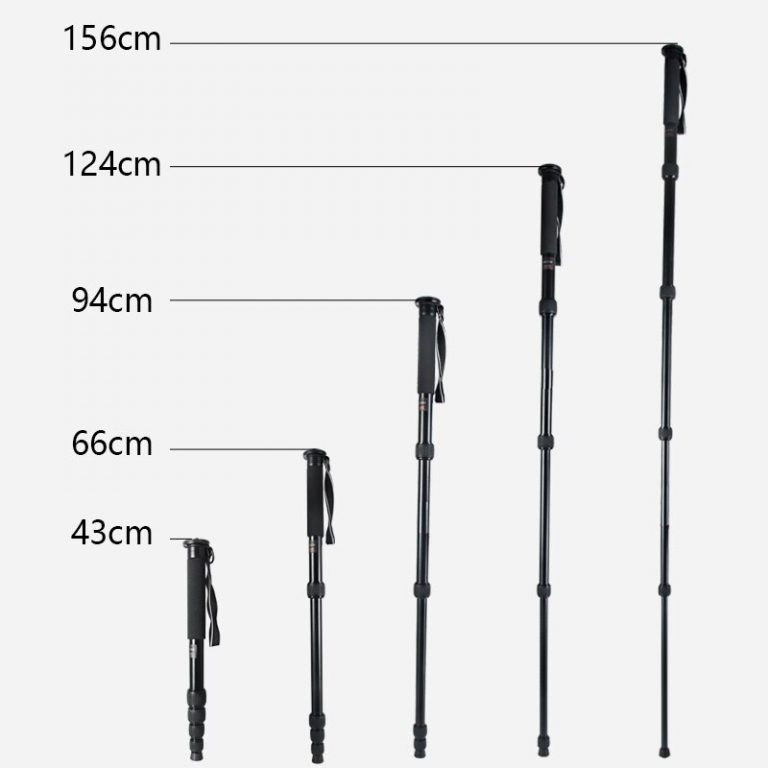 Premium Monopod Tripod for DSLR and Video Cameras – Lightweight Aluminum Monopie for Canon, Nikon