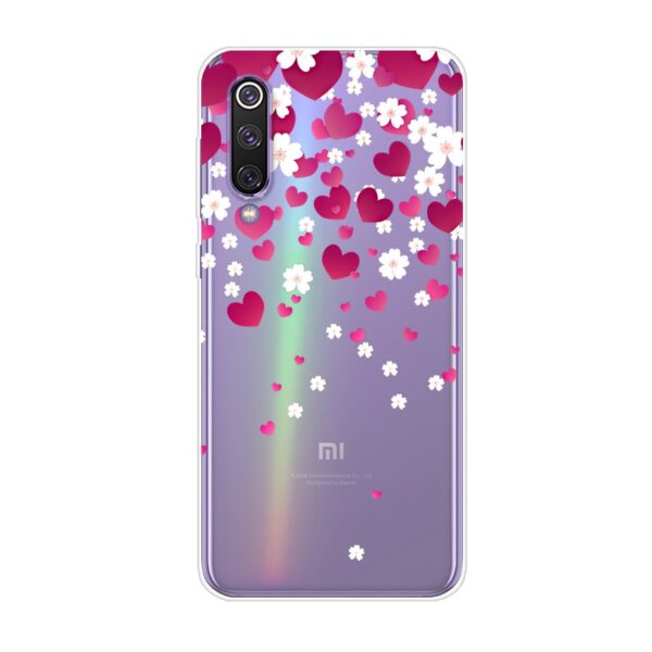 Xiaomi mi 9 Pro Case Transparent Clear Cute Cartoon