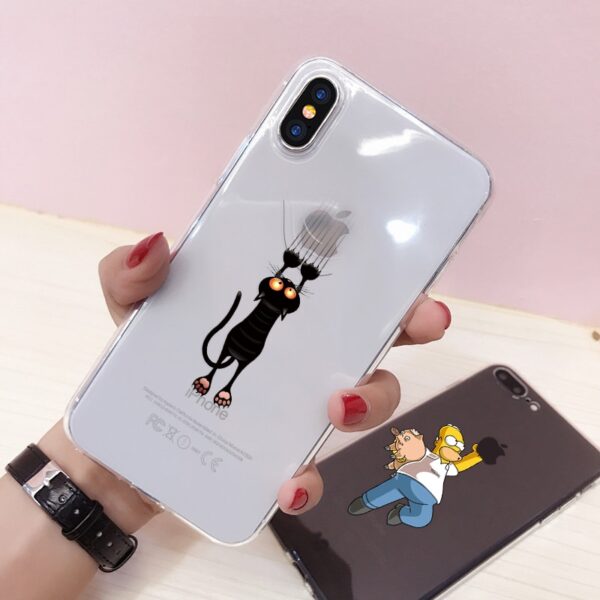 Soft Silicone Case For iPhone 11 6 6S Plus 7 8