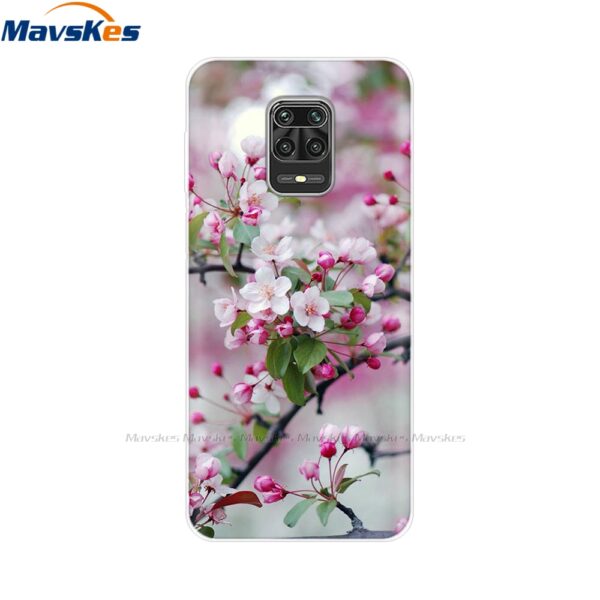 Redmi Note 9S Case Soft TPU Cartoon Silicone Cover Phone