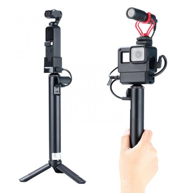 Handheld 5200mAh Battery Power Bank Selfie Stick Monopod for GoPro OSMO Pocket GDeals