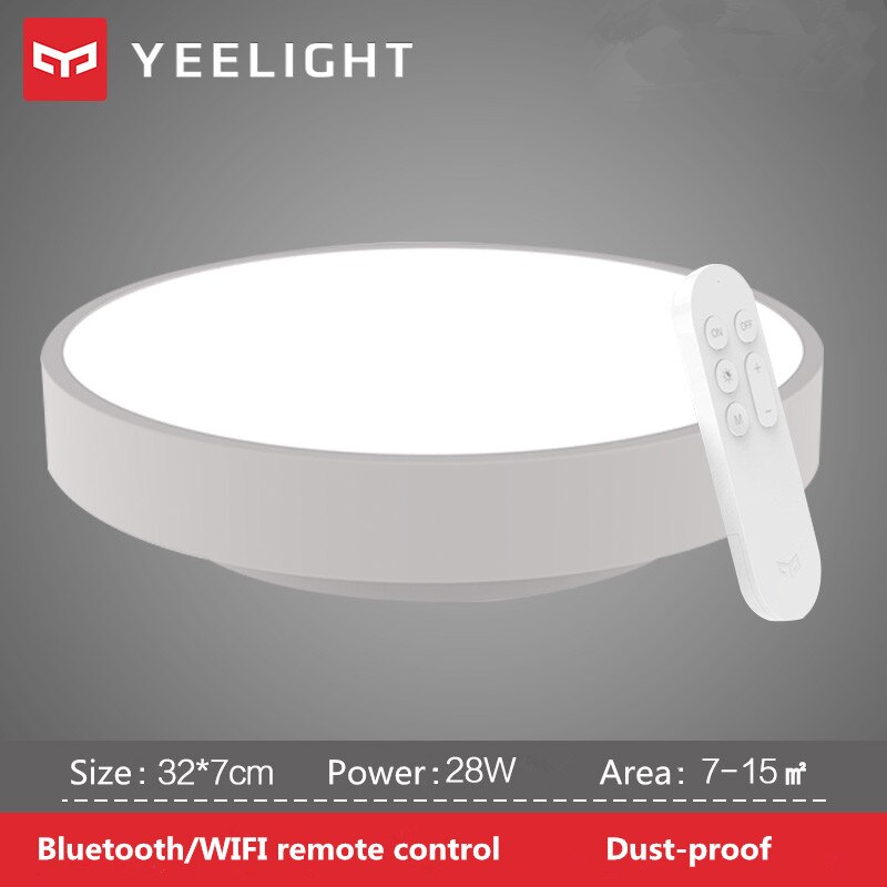 2020 New Yeelight Smart Ceiling Light Lamp Remote APP WIFI Bluetooth Control Smart LED Color IP60 Dustproof