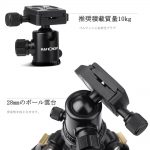 Moveable Professional DSLR Camera Tripod+360 Degree Ball Head