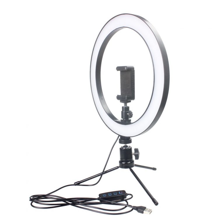 Illuminate Your World with the 26cm Dimmable LED Ring Light!